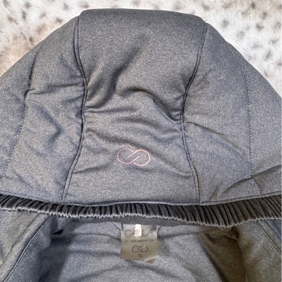 CALIA Gray Women's Hooded Puffer Vest - Size Small - Picture 12 of 15